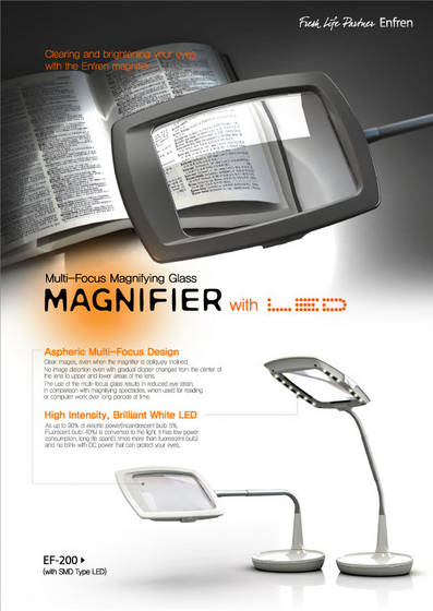 EF-200 LED Magnifier Made in Korea